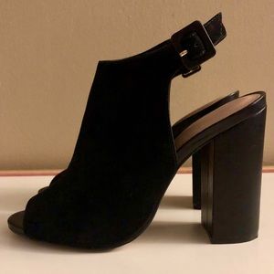 Aldo peep-toe open heels